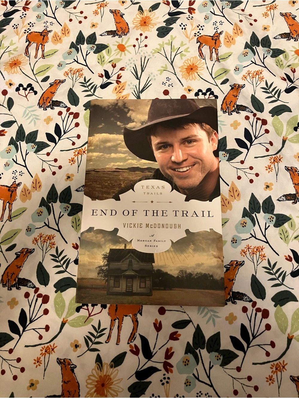 End of the Trail by Vickie McDonough - Texas Trails - A Morgan Family Series